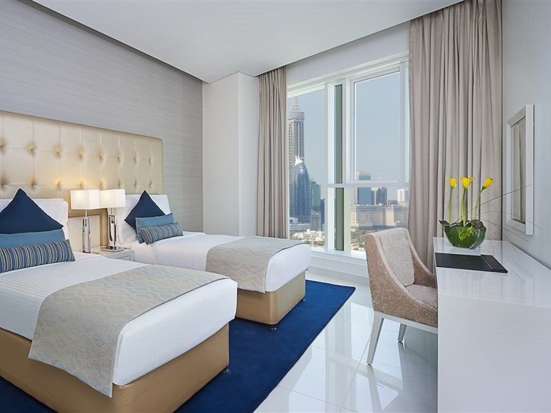 Damac Maison The Vogue Dubai Ngoại thất bức ảnh A guest room at the Address Downtown Hotel