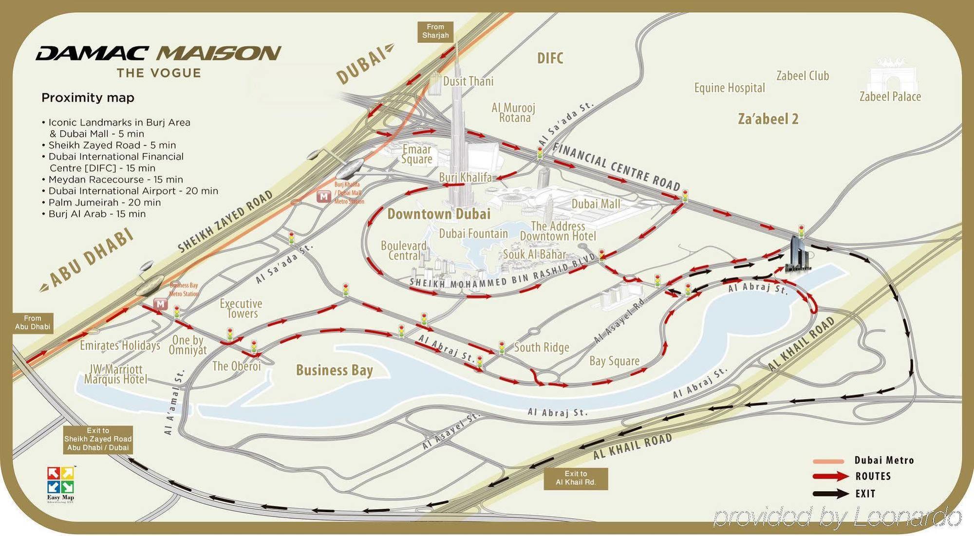 Damac Maison The Vogue Dubai Ngoại thất bức ảnh Circuit Magny Cours